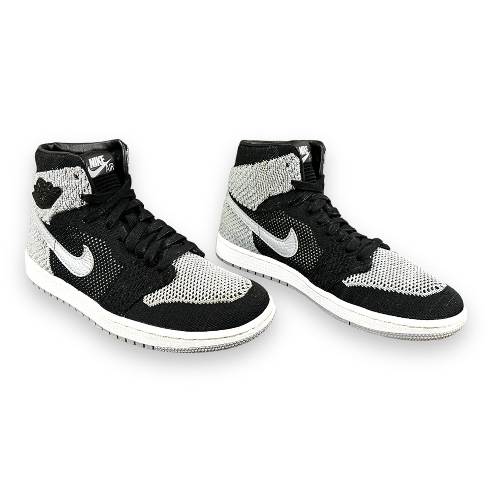 Jordan 1 Retro High Flyknit Shadow (GS) - Picture 2 of 16